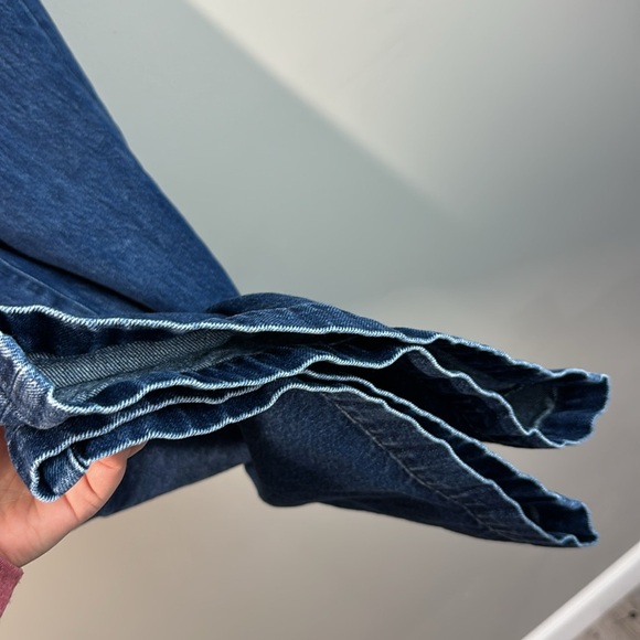 Madewell Extra Wide Leg Jeans Size 28 - Picture 8 of 16